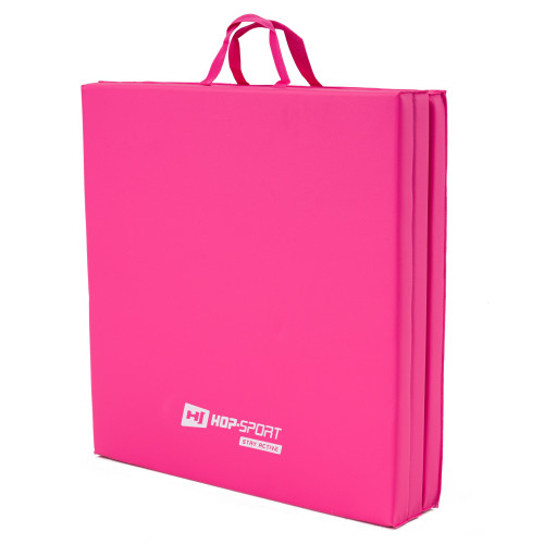 Мат гимнастический  Hop-Sport HS-064FM 4cm pink - фото №6